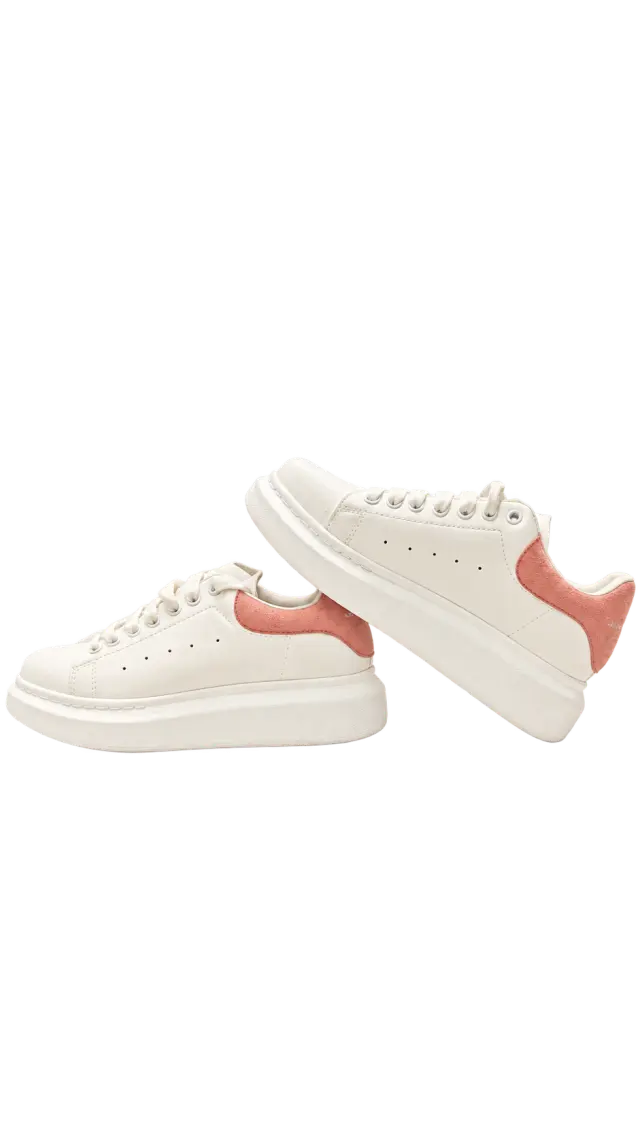 Alexander McQueen Oversized Sneaker أبيض