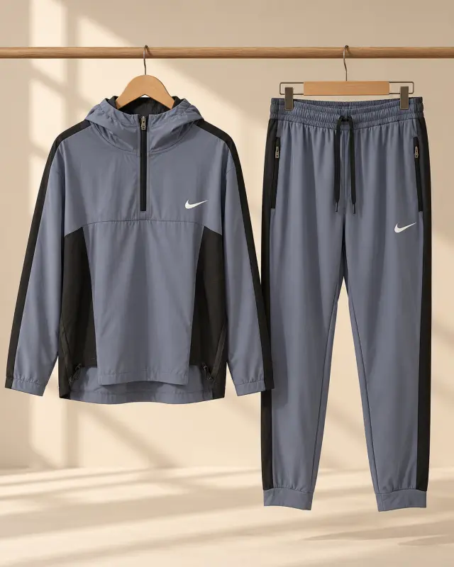 Nike Element Tracksuit رمادي وأسود