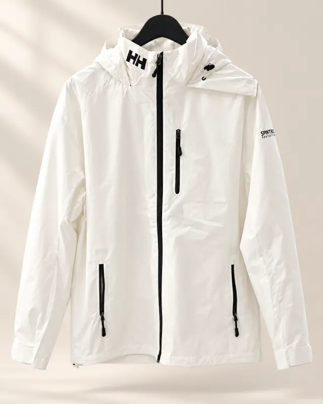 Helly Hansen Crew Hooded Jacket 2.0 أبيض