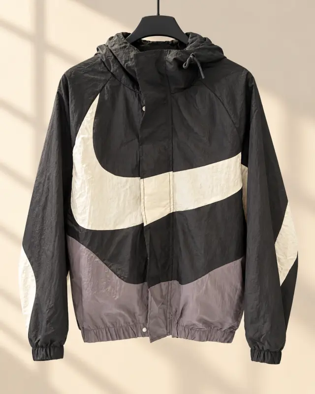 Nike Sportswear Swoosh Woven Jacket أسود