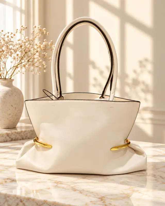 Givenchy Pinch Squeezed tote bag أبيض