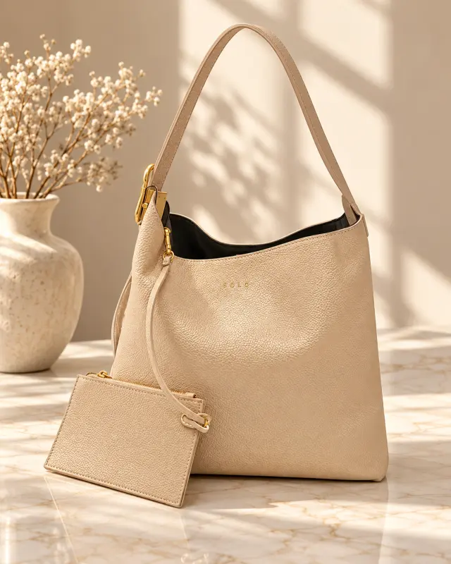 SOLO Hobo Bag بيج