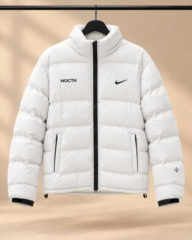 Nike x NOCTA Puffer Jacket أبيض