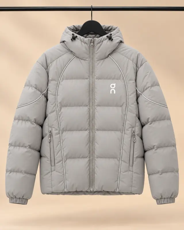 On Cloud Jacket رمادي فاتح