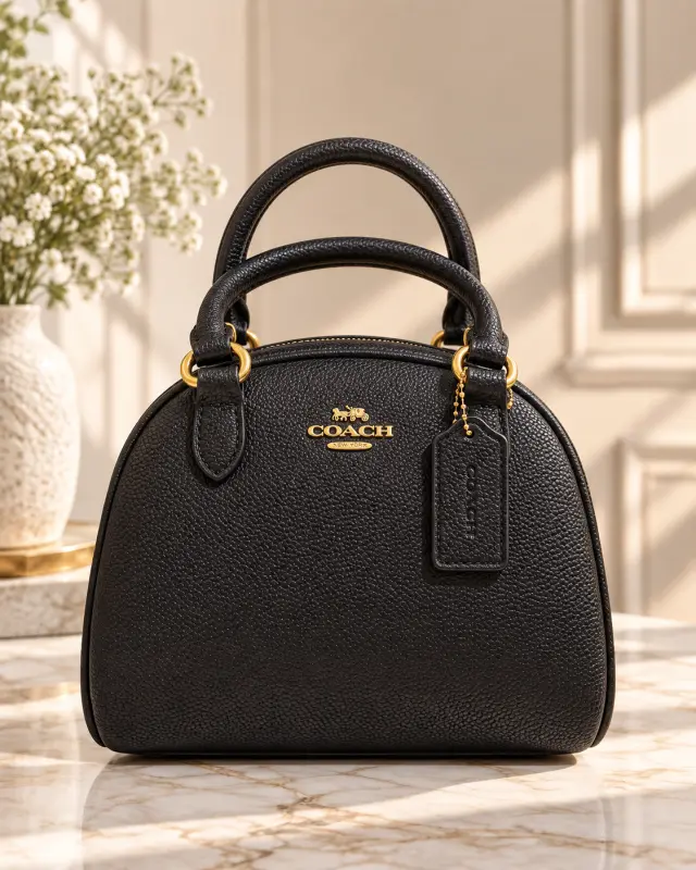 Coach Sydney Satchel أسود