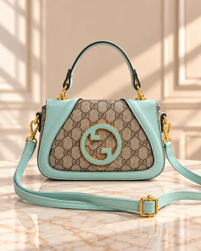 Gucci Blondie Bag أزرق