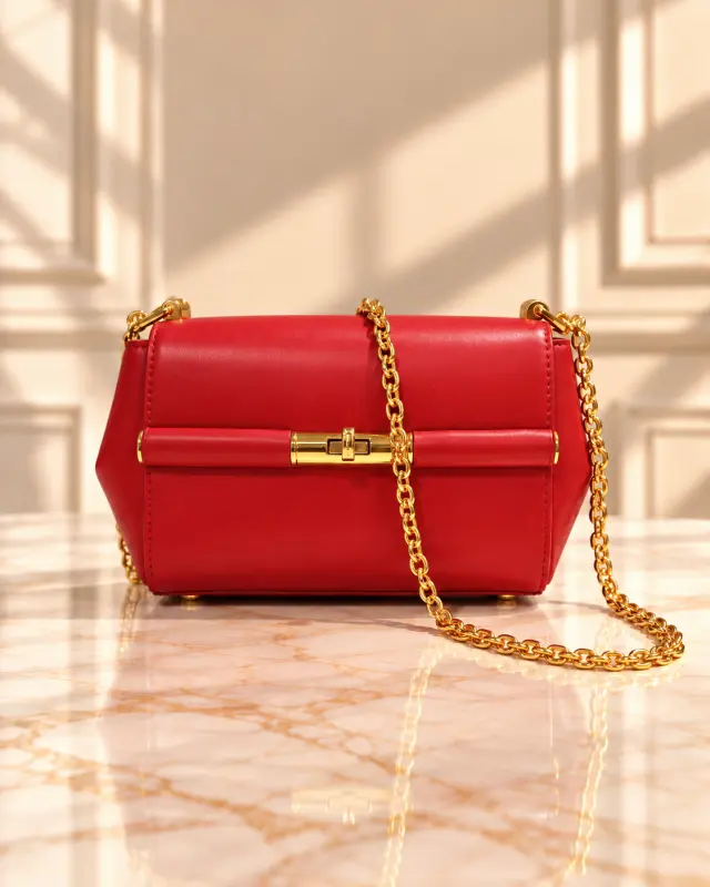 Dolce & Gabbana Marlene Mini أحمر