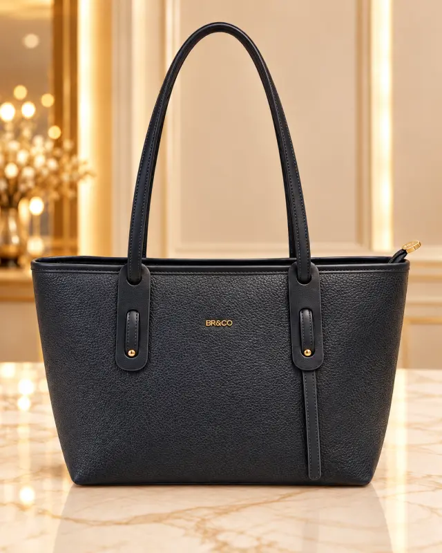 BAGOO Elegant Shoulder Bag أسود