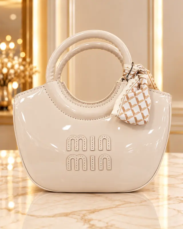 Min Min Hobo Bag بيج