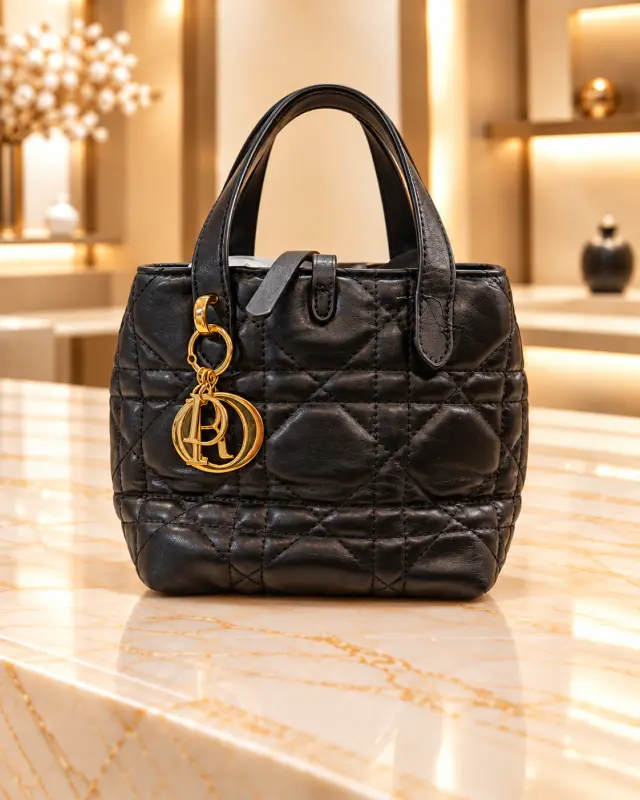 Dior Toujours Tote Bag أسود