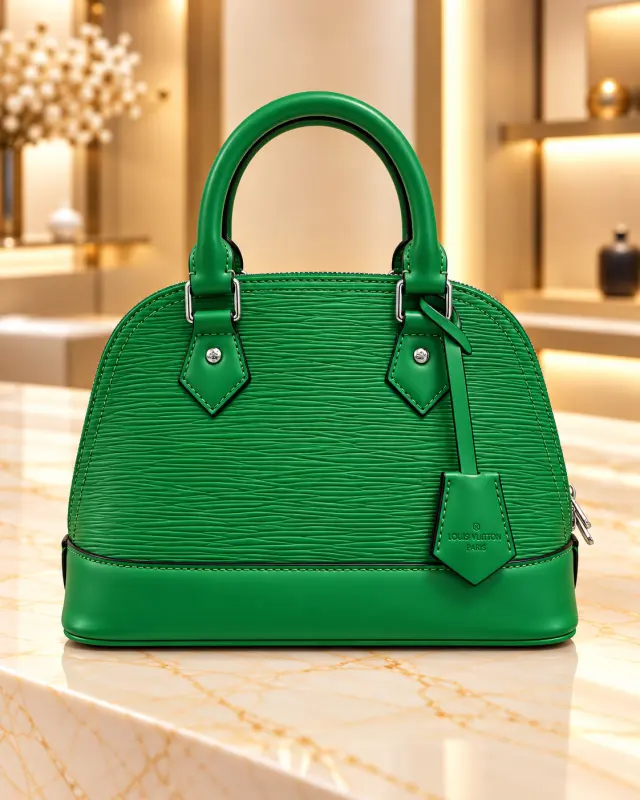 Louis Vuitton Alma أخضر