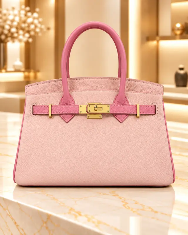 pink Hermès Birkin زهري