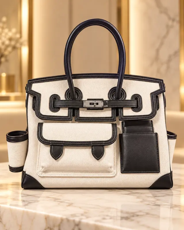 Hermès Limited Edition Cargo Birkin 35 أسود