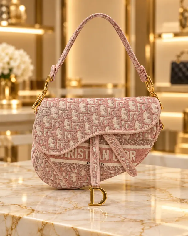 Christian Dior Saddle Bag زهري