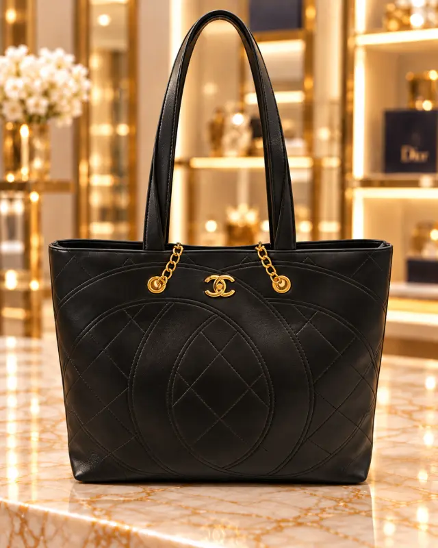 Chanel Club Monaco Tote أسود