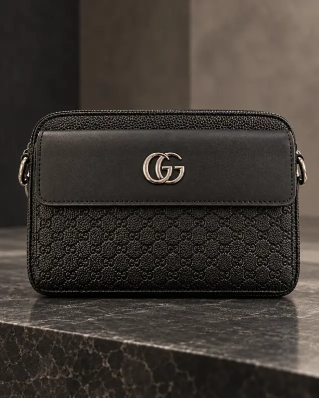 Gucci Ophidia GG Mini Bag أسود